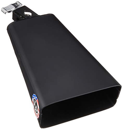 LP Latin Percussion LP206A Kuhglocke Bongo 8 schwarz, montierbar, tiefer intensiver und mäßig trockener Klang, großartige vielseitig einsetzbare Glocke