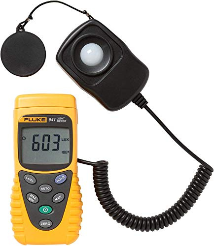 * Expédié sous 1 jour * Luxke Digital Lux/Light Meter Fluke 941, mesure jusqu'à 2000000 lux avec certificat d'étalonnage