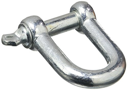 Chapuis 330/14Z Manilles Droite Acier Zingué Charge de Travail Indicative/Axe, Gris, 14/27 mm