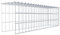 GABIONA Panier de Pierre Gabion carré, Largeur de Maille 5 x 10 cm, Profondeur : 20 cm, la Culture Panier Type 4, Spirale Fermeture, galvanisé 100 x 30 x 20 cm
