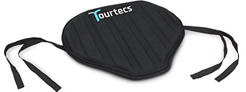 Tourtecs - Motorrad Sitzauflage für Yamaha XVS 1100 Drag Star Schwarz Neopren L Gelkissen Gel Pad Sitzbank