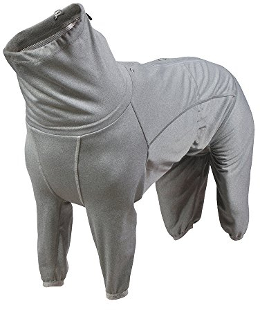Hurtta Body Warmer Hundeanzug, Erholungsanzug, Carbon-Grau, 24M