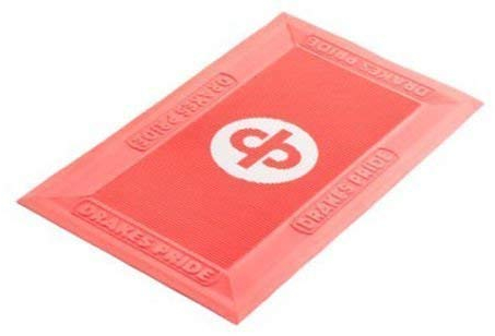 DRAKES PRIDE FLAT GREEN FOOT MAT (RED)