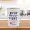 Design Your Own Custom Gold Rim Bone China Mug - Personalised with your Design
