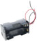 BeMatik - Portapilas para 4 Pilas LR6 AA 1.5V