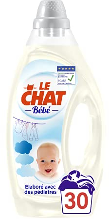 Le Chat Bebe Lessive Liquide 1,60 L - Lot de 2