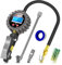 Oasser Manómetro Presión Digital 0-18bar Inflador Neumáticos para Compresor Medidor Profesional Portátil para Coche Moto Bicicleta y Camión 0-255psi P5