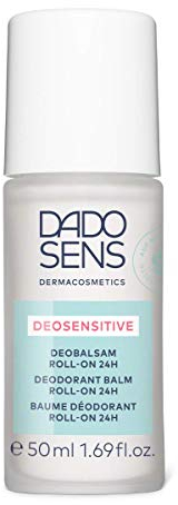DADO SENS DEOSENSITIVE DEOBALSAM ROLL-ON 24H 50ml - schützt sensible Haut mit einem milden Balsam ohne Aluminiumsalze sanft vor Geruchsbildung