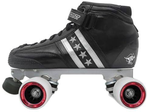 Bont Skates, Quadstar-Roller, Derby-Skate-Paket, Indoor Quad Speed, echtes australisches Leder, Jugendliche – Erwachsene, 3.5/35.5