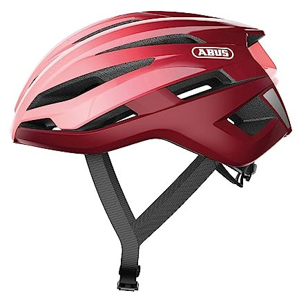 ABUS Unisex, Fahrradhelm, Rot (Bordeaux Red), M (52-58 cm)