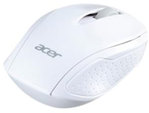 Acer RF Wireless Mouse M501 (White), Works with Chromebook, with USB Plug and Play for Right/Left Handed Users (for Chromebooks, Windows PC & Mac