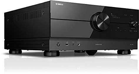 Yamaha RX-A8A AVENTAGE 11.2-Channel AV Receiver - 8K and 4K/120, eARC, Dolby Atmos, DTS:X, Auro-3D, Surround:AI, Wi-Fi, Bluetooth, MusicCast