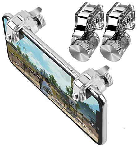 PUBG Contrôleur de Jeu Mobile pour Fortnite/Knives Out/Rules of Survival/Call of Duty, Déclencheur de Jeu Appuyez sur la Poignée du Bouton de Prise de Vue L1 R1 pour Android iPhone iOS