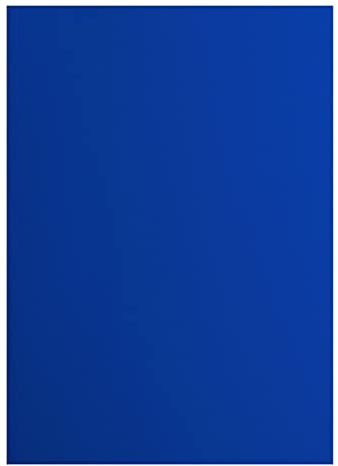Vaessen Creative 2927-050 Florence Cardstock Papier, Blau, 216 Gramm/m², DIN A4, 10 Stück, Glatt, für Scrapbooking, Kartenherstellung, Stanzen und andere Papierbasteleien
