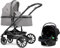 Kinderwagen Kalani Kinderwagen Set 3in1 grau