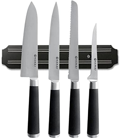 BLADO Magnetic Strip, Metal Knife Rack for Kitchen Knives and Kitchen Tools, Powerful Magnet Knife Holder for Multiple Use (Metal, 20cm)