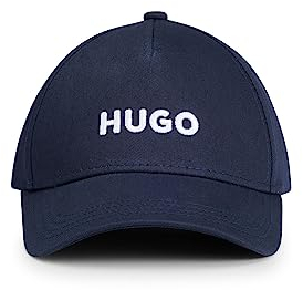 HUGO Herren Men-X 582-R Cap aus Baumwoll-Twill mit dreidimensionalem Logo Dunkelblau Stck