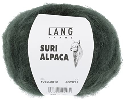Lang Yarns - Suri Alpaca 0018 dunkelgrün 25 g