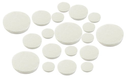 17Pcs Clarinet Leather Pads Replacement for Exquisite Wind Instrument