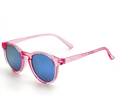 Kiddus Occhiali da Sole Polarizzati Bambine, Età 4-7 Anni, 100% Protezione UV