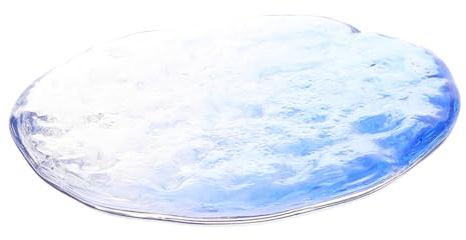 FRCOLOR Crystal Jewelry Tray Bracelets Trays Necklace Holder Sundries Storage Plate Funny Display Dish Jewelry Plate Antique Trinket Dish Crystal Ring Holders Dressing Table Candle Glass
