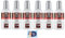 6x Giardino dei Sensi Profumo For Men Legni Esotici, Profumo da Uomo intenso e Originale 100ml + 1 Confezione di Talco Felce Azzurra in omaggio, Busta da 100g
