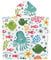 FYting Toalla Playa Bebe,Toalla Bebe Playa,Toalla Piscina Niño,60x60cm Toalla Absorbente de Microfibra, Tres En Uno, NatacióN para Yukata, Playa, Capa con Capucha, 2-8 Años (Pulpo)