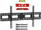 Maclean MC-422 Soporte de TV, Soporte de Pared para Pantallas de 43-100, VESA máx. 800x400 min. 100x200, Carga máx. 120kg, Ajuste de Inclinación +15°~-15°