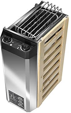 Saunadampf Sauna-Heizung Saunaheizungsherd mit innerer Steuerung Trockendampfofen externer Steuerofen mit Controller Holzzaun Anti-Scenen(3.6KW)