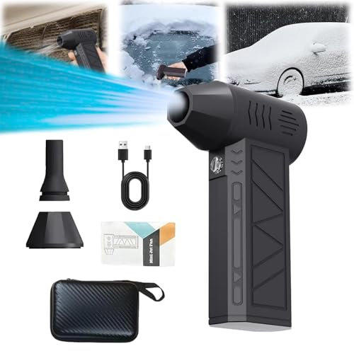 SnowWhiz LED Turbo Blower - Cordless Car Dryer & Windshield Mini Turbo Dryer (1pcs)