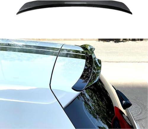LMYFCL66 Auto Heckspoiler für VW Lupo (6X) 1998 1999 2000 2001 2002 2003 2004 2005, Heckspoiler Flügellippe Kofferraumspoiler Heckflügel Auto Zubehör,Carbon Fiber