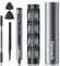 Faireach Electric Screwdriver Cordless, Mini Precision Screwdriver Set, 60 Magnetic Bits with Case, 3 Torque Settings, OLED Display, 500mAh Portable Repair Tool Kit for Electronics Phone Appliance