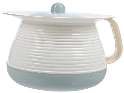 Holibanna Urinoir En Plastique Portable Avec Couvercle, Pot De Chambre Pratique Léger, Adapté Aux Personnes Âgées Et Garçon Et Filles, Usage Domestique Et Voyage, Pot Hygiénique Facile à Nettoyer
