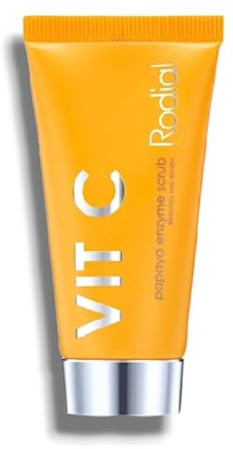 Rodial | VIT C - Facial Scrub with Papaya Enzyme Extract,Featuring Energising Facial Scrub Works to Gently Yet Thoroughly Slough Away Dead Skin Cells Without Feeling Harsh on The Skin|20mL-Travel Size