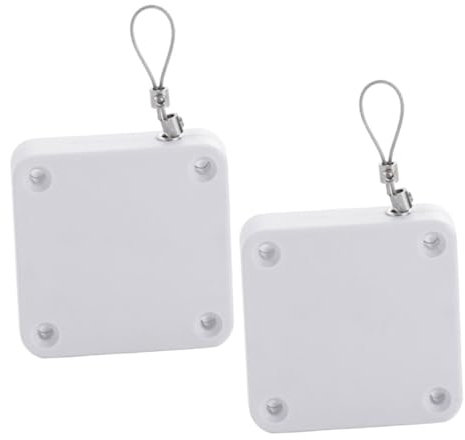 SEWACC 1 set Chiusura Automatica per Porte Scorrevoli Design Regolabile con Corda Spessa Installazione Facile Senza Trapano Adatta per Uso e Commerciale Realizzata e Acciaio per