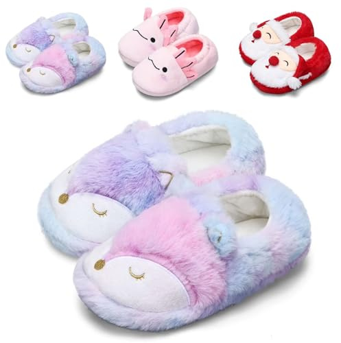 WateLves Hausschuhe Kinder Jungen Mädchen Winter Weiche Wärme Plüsch kinder Pantoffeln Rrutschfester