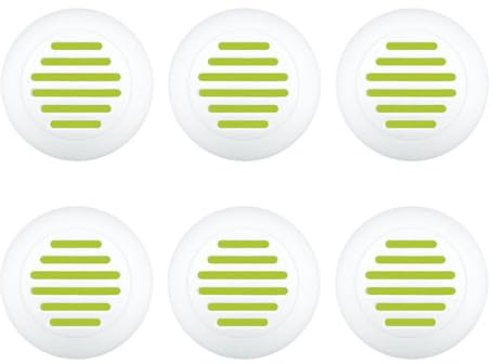 Zymoplas 6 Stück langlebige Duft Schuh Deodorant Kugeln für frische Füße, Lufterfrischer Kugeln, Schuh Lufterfrischer aus Kunststoff, Geruchsentfernung