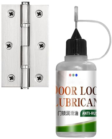 Geruchsfreies Tür Scharnier Öl 30ml - rostschutz Schmiermittel für Türscharniere, Türschlösser, Auto Schlösser, Fahrradketten und Metall Teile, leises Gleitöl