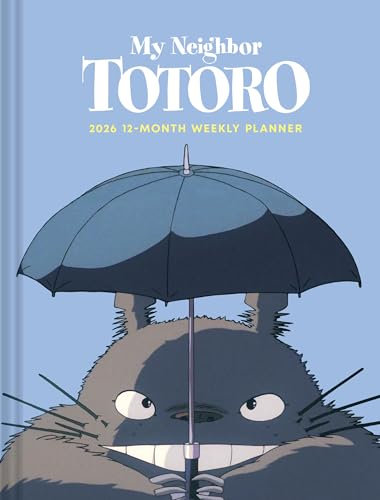 Studio Ghibli My Neighbor Totoro 2026 12-Month Weekly Planner