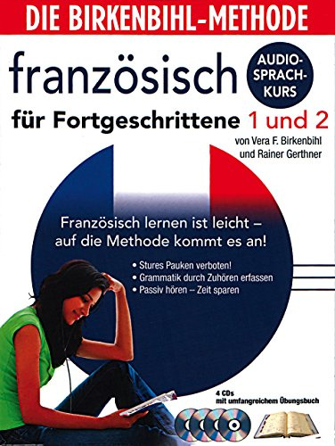 Audio-Sprachkurs Birkenbihl Französisch Fortgeschrittene 1 + 2