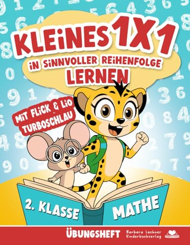 Kleines 1x1 in sinnvoller Reihenfolge lernen: Mathe 2. Klasse mit Flick & Lio TurboSchlau – Lernen mit Köpfchen & Tempo