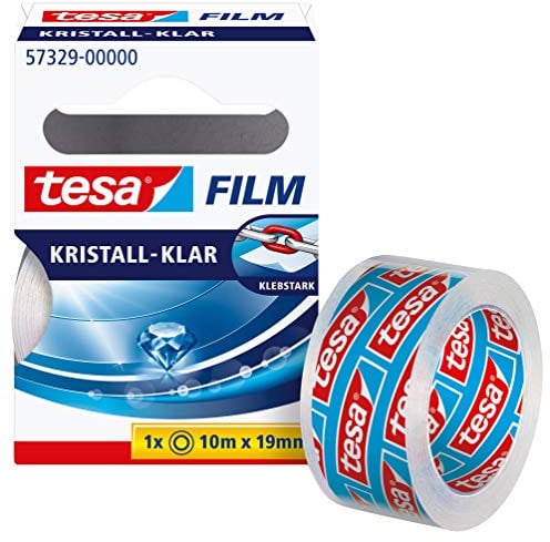 tesa Film, kristall-klar, 19 mm x 10 m