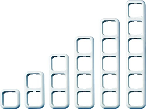 Opus 560.010.27 - Marco básico blanco alpino, 1-f, de plástico