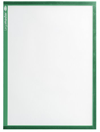 Legamaster Magnetische Dokumenthalter DIN A4 grün 5St.