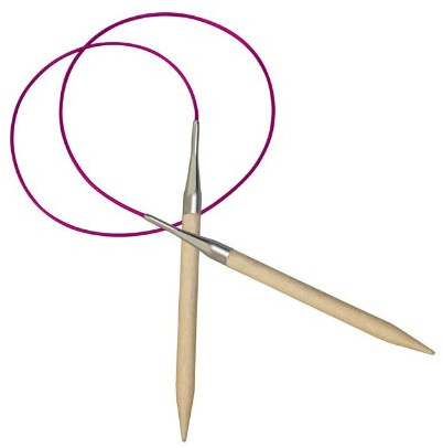 KnitPro KP35342 | Birch Basix Fixed Circular Knitting Needle | 6mm x 100cm