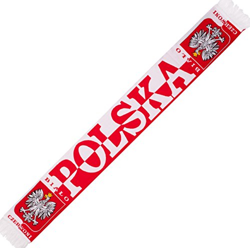 Poland Polska Gewebe Fußball Schal (Biało-Czerwoni)