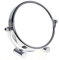 HIMRY Miroir cosmétique sur Pied, Grossissement x7, Compact Miroir de Table, 6 inch, orientable sur 360°, 100% et 700%, Chrome, Miroir de Ø 15,3 cm, KXD3142-7x