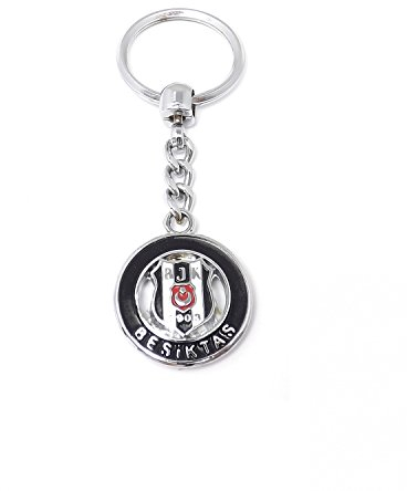 Gök-Türk Schlüsselanhänger Besiktas BJK für Fußballfans - aus Metall