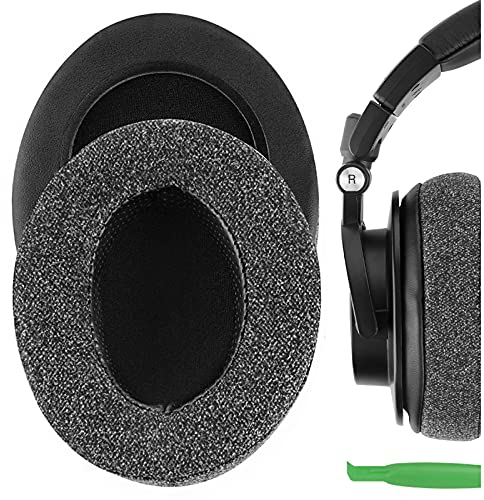 Geekria Comfort Linen Almohadillas de Repuesto para AuricularesATH-M50X, ATH-M10, ATH-M20X, ATH-M30X, ATH-M40X, ATH-ANC9,Auriculares Almohadillas, Headphone Ear Covers