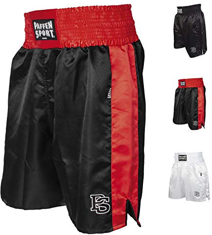 PAFFEN SPORT Allround Boxerhose – schwarz/rot – Größe: L